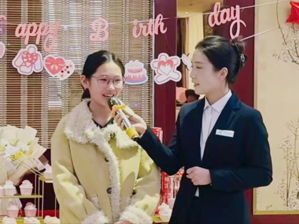 人生第一次，主持夢的初次綻放